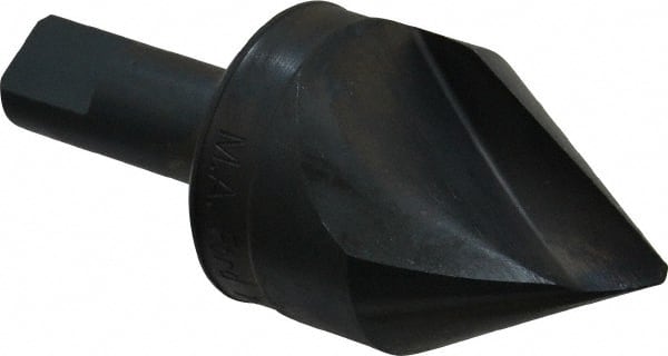 M.A. Ford - 1-1/4" Head Diam, 1/2" Shank Diam, 1 Flute 60° High Speed Steel Countersink - Apex Tool & Supply