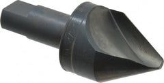 M.A. Ford - 1-1/2" Head Diam, 3/4" Shank Diam, 1 Flute 60° High Speed Steel Countersink - Apex Tool & Supply