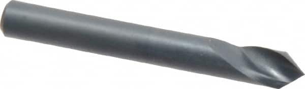 M.A. Ford - 1/4" Head Diam, 1/4" Shank Diam, 1 Flute 82° High Speed Steel Countersink - Apex Tool & Supply