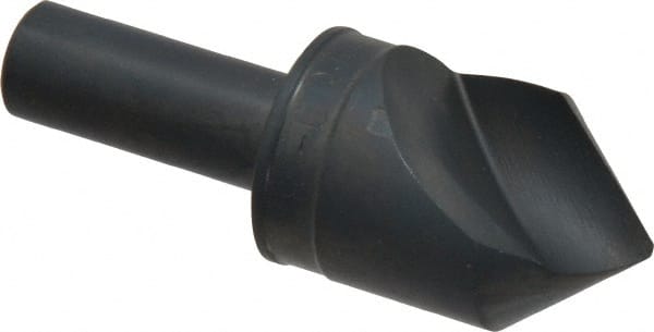 M.A. Ford - 1" Head Diam, 1/2" Shank Diam, 1 Flute 82° High Speed Steel Countersink - Apex Tool & Supply