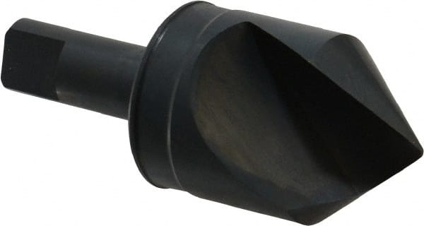M.A. Ford - 1-1/4" Head Diam, 1/2" Shank Diam, 1 Flute 82° High Speed Steel Countersink - Apex Tool & Supply