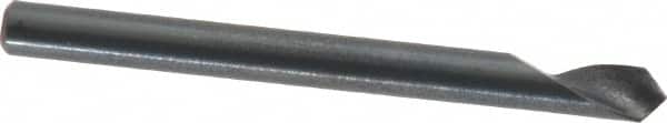 M.A. Ford - 1/8" Head Diam, 1/8" Shank Diam, 1 Flute 100° High Speed Steel Countersink - Apex Tool & Supply