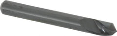 M.A. Ford - 3/16" Head Diam, 3/16" Shank Diam, 1 Flute 100° High Speed Steel Countersink - Bright Finish, 1-1/2" OAL, 0.045" Nose Diam, Single End, Straight Shank, Right Hand Cut - Apex Tool & Supply