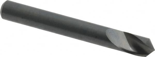 M.A. Ford - 1/4" Head Diam, 1/4" Shank Diam, 1 Flute 100° High Speed Steel Countersink - Apex Tool & Supply