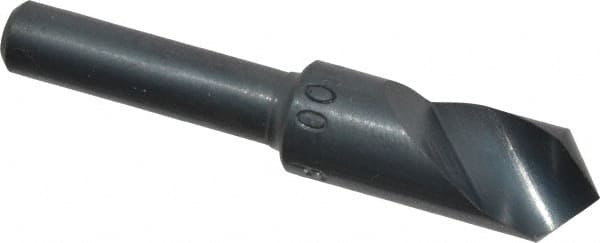 M.A. Ford - 3/8" Head Diam, 1/4" Shank Diam, 1 Flute 100° High Speed Steel Countersink - Apex Tool & Supply