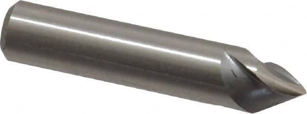 M.A. Ford - 1/4" Head Diam, 1/4" Shank Diam, 3 Flute 60° High Speed Steel Countersink - Apex Tool & Supply