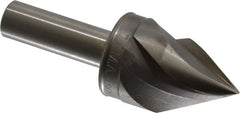 M.A. Ford - 1-1/8" Head Diam, 1/2" Shank Diam, 3 Flute 60° High Speed Steel Countersink - Apex Tool & Supply