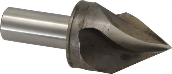 M.A. Ford - 1-1/2" Head Diam, 3/4" Shank Diam, 3 Flute 60° High Speed Steel Countersink - Apex Tool & Supply