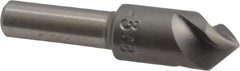 M.A. Ford - 3/8" Head Diam, 1/4" Shank Diam, 3 Flute 82° High Speed Steel Countersink - Apex Tool & Supply