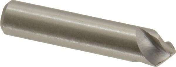 M.A. Ford - 1/4" Head Diam, 1/4" Shank Diam, 3 Flute 90° High Speed Steel Countersink - Apex Tool & Supply