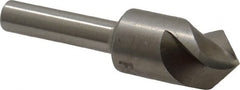 M.A. Ford - 1/2" Head Diam, 1/4" Shank Diam, 3 Flute 90° High Speed Steel Countersink - Apex Tool & Supply