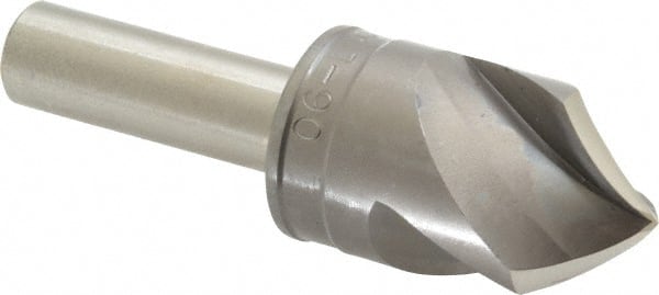 M.A. Ford - 1" Head Diam, 1/2" Shank Diam, 3 Flute 90° High Speed Steel Countersink - Apex Tool & Supply