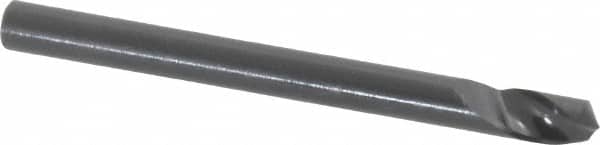 M.A. Ford - 1/8" Head Diam, 1/8" Shank Diam, 1 Flute 120° High Speed Steel Countersink - Apex Tool & Supply