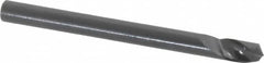 M.A. Ford - 1/8" Head Diam, 1/8" Shank Diam, 1 Flute 120° High Speed Steel Countersink - Apex Tool & Supply