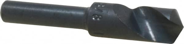 M.A. Ford - 3/8" Head Diam, 1/4" Shank Diam, 1 Flute 120° High Speed Steel Countersink - Apex Tool & Supply