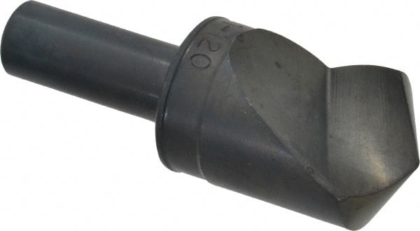 M.A. Ford - 1" Head Diam, 1/2" Shank Diam, 1 Flute 120° High Speed Steel Countersink - Apex Tool & Supply