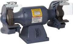Baldor - 8" Wheel Diam x 1" Wheel Width, 3/4 hp Grinder/Buffer - 3/4" Arbor Hole Diam, 1 Phase, 3,600 Max RPM, 115/230 Volts - Apex Tool & Supply