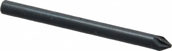 M.A. Ford - 1/8" Head Diam, 1/8" Shank Diam, 6 Flute 60° High Speed Steel Countersink - Apex Tool & Supply
