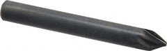 M.A. Ford - 1/4" Head Diam, 1/4" Shank Diam, 6 Flute 60° High Speed Steel Countersink - Apex Tool & Supply