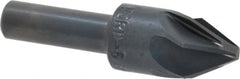 M.A. Ford - 5/8" Head Diam, 3/8" Shank Diam, 6 Flute 60° High Speed Steel Countersink - Apex Tool & Supply
