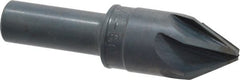 M.A. Ford - 3/4" Head Diam, 1/2" Shank Diam, 6 Flute 60° High Speed Steel Countersink - Apex Tool & Supply