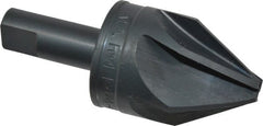 M.A. Ford - 1-1/4" Head Diam, 1/2" Shank Diam, 6 Flute 60° High Speed Steel Countersink - Apex Tool & Supply