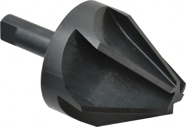 M.A. Ford - 3" Head Diam, 3/4" Shank Diam, 6 Flute 60° High Speed Steel Countersink - Apex Tool & Supply