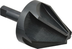 M.A. Ford - 3" Head Diam, 3/4" Shank Diam, 6 Flute 60° High Speed Steel Countersink - Apex Tool & Supply