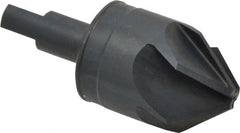 M.A. Ford - 1-1/4" Head Diam, 1/2" Shank Diam, 6 Flute 82° High Speed Steel Countersink - Apex Tool & Supply
