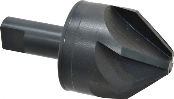 M.A. Ford - 2" Head Diam, 3/4" Shank Diam, 6 Flute 82° High Speed Steel Countersink - Apex Tool & Supply