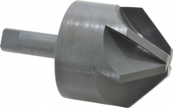 M.A. Ford - 3" Head Diam, 3/4" Shank Diam, 6 Flute 90° High Speed Steel Countersink - Apex Tool & Supply