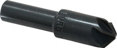 M.A. Ford - 1/2" Head Diam, 3/8" Shank Diam, 6 Flute 100° High Speed Steel Countersink - Apex Tool & Supply