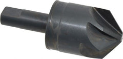 M.A. Ford - 1-1/4" Head Diam, 1/2" Shank Diam, 6 Flute 100° High Speed Steel Countersink - Apex Tool & Supply