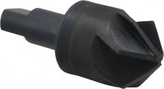 M.A. Ford - 1-1/2" Head Diam, 3/4" Shank Diam, 6 Flute 100° High Speed Steel Countersink - Apex Tool & Supply