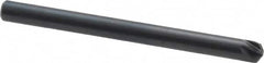 M.A. Ford - 1/8" Head Diam, 1/8" Shank Diam, 6 Flute 120° High Speed Steel Countersink - Apex Tool & Supply