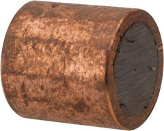 Mag-Mate - 1/4" Diam x 1/4" High, 0.06 Lb Average & 0.11 Lb Max Pull Force, Brass Alnico Shielded Magnet - 800°F Max Operating Temp, 0.032" Wall Thickness - Apex Tool & Supply