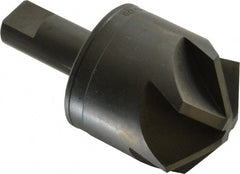 M.A. Ford - 2" Head Diam, 3/4" Shank Diam, 6 Flute 120° High Speed Steel Countersink - Apex Tool & Supply