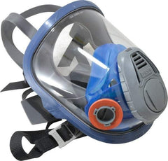 MSA - Series 3000, Size S Full Face Respirator - 4-Point Suspension, Bayonet Connection - Apex Tool & Supply