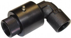Barco - 3-1/4" Pipe, 3-1/4" Flange Thickness, Plane Swivel, Double 90 Elbow Swivel Joint - Carbon Steel, Size Code 24, NPT Ends - Apex Tool & Supply