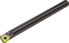 Sandvik Coromant - 1.4685" Min Bore Diam, 12" OAL, 1-1/4" Shank Diam, A..SCLCR/L Indexable Boring Bar - Screw-On Holding Method - Apex Tool & Supply