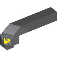 Vargus - External Thread, Right Hand Cut, 1-1/4" Shank Width x 1-1/4" Shank Height Indexable Threading Toolholder - 7" OAL, 4ER Insert Compatibility, AL Toolholder, Series Standard CQ - Apex Tool & Supply
