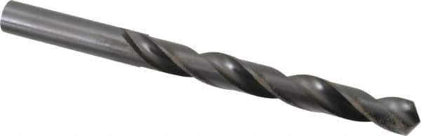 Hertel - 12mm 118° High Speed Steel Jobber Drill - Oxide Finish, Right Hand Cut, Spiral Flute, Straight Shank, 149mm OAL, Standard Point - Apex Tool & Supply