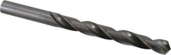 Hertel - 12mm 118° High Speed Steel Jobber Drill - Oxide Finish, Right Hand Cut, Spiral Flute, Straight Shank, 149mm OAL, Standard Point - Apex Tool & Supply