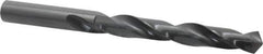 Hertel - 15.5mm 118° High Speed Steel Jobber Drill - Oxide Finish, Right Hand Cut, Spiral Flute, Straight Shank, 181mm OAL, Standard Point - Apex Tool & Supply