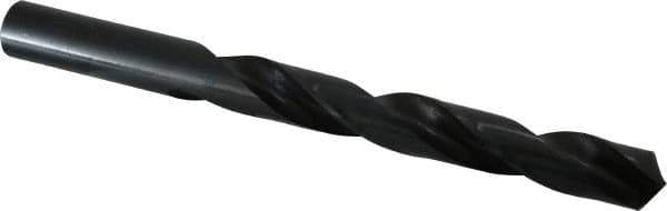 Hertel - 16mm 118° High Speed Steel Jobber Drill - Oxide Finish, Right Hand Cut, Spiral Flute, Straight Shank, 181mm OAL, Standard Point - Apex Tool & Supply