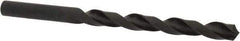 Hertel - 7.25mm 118° High Speed Steel Jobber Drill - Oxide Finish, Right Hand Cut, Spiral Flute, Straight Shank, 108mm OAL, Standard Point - Apex Tool & Supply