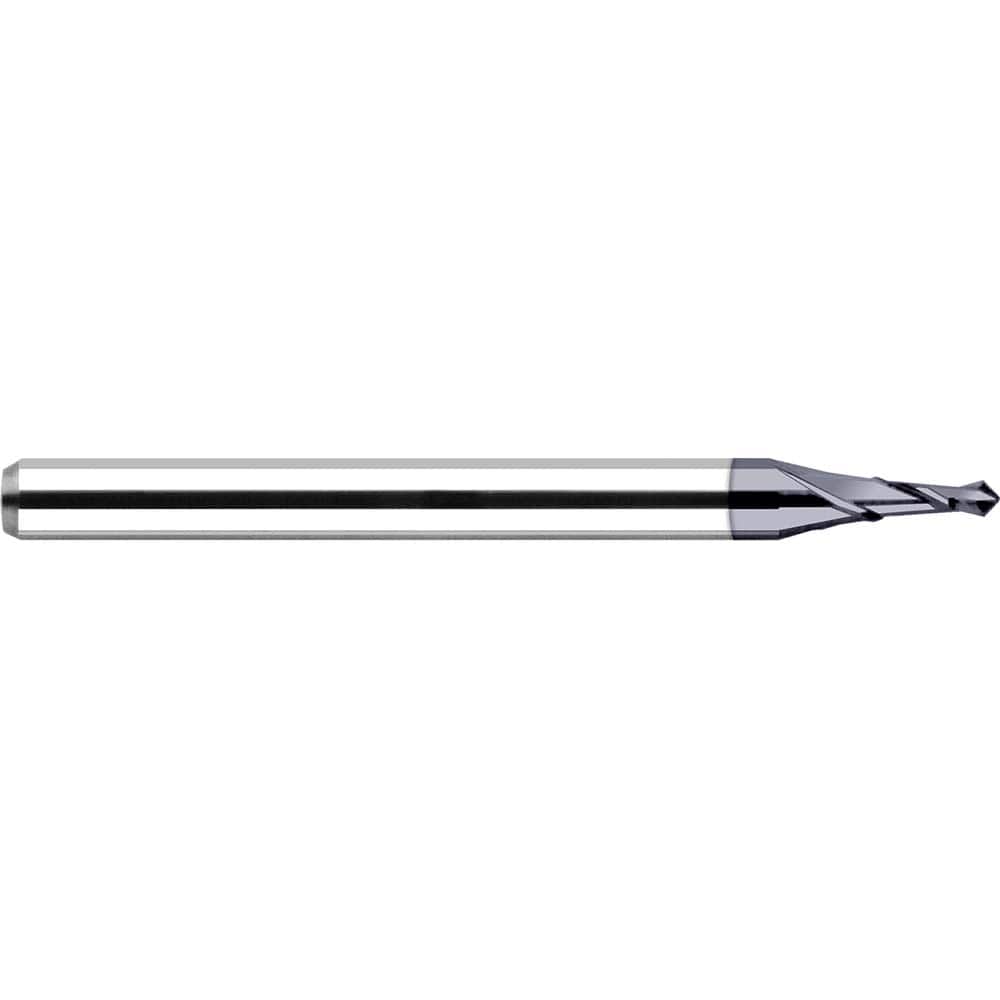 Harvey Tool - 1/8" Body Diam, 90°, 1-1/2" OAL, Solid Carbide Spotting Drill - Apex Tool & Supply