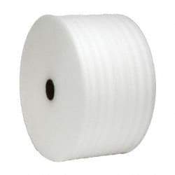 Value Collection - 275' Long x 12" Wide x 1/8" Thick, Polyethylene Foam - White - Apex Tool & Supply
