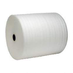 Value Collection - 275' Long x 24" Wide x 1/8" Thick, Polyethylene Foam - White - Apex Tool & Supply