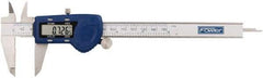 Fowler - 0 to 150mm Range, 0.01mm Resolution, Electronic Caliper - Stainless Steel with 1.56" Stainless Steel Jaws, 0.02mm Accuracy - Apex Tool & Supply